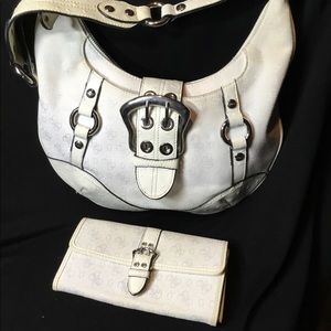 Guess Shoulder Bag and Matching Wallet